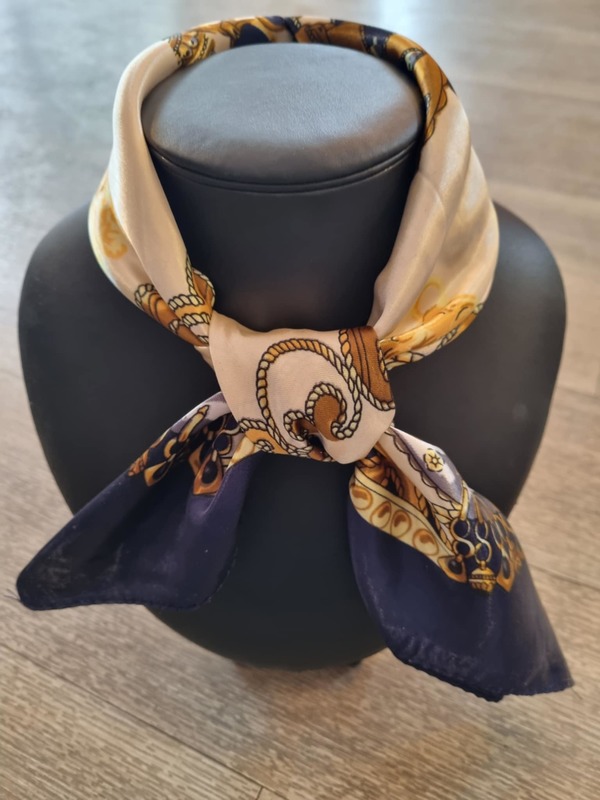 Silke skjerf mønstret