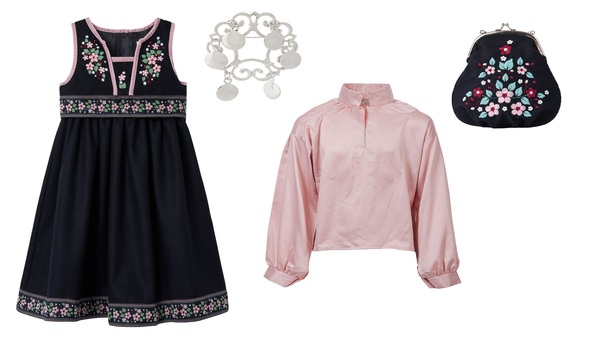 Festdrakt Rosa pakke