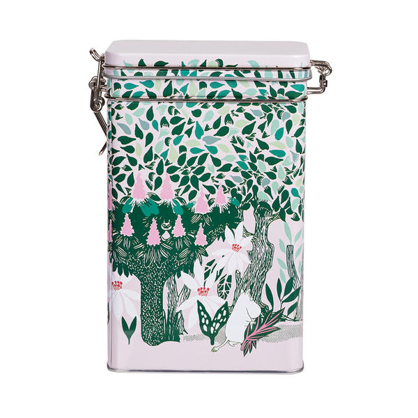 Mummi kaffeboks - Vår, kastanje