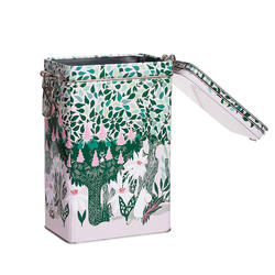 Mummi kaffeboks - Vår, kastanje