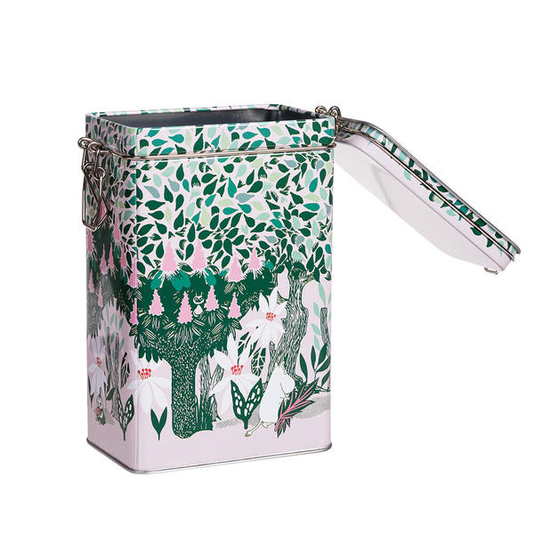 Mummi kaffeboks - Vår, kastanje