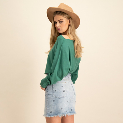 Hacinda Jeansskjørt Lys blå - Catwalk Junkie