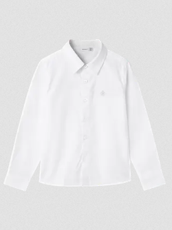 Name It Feshirt LS Shirt BRIGHT WHITE - Name It