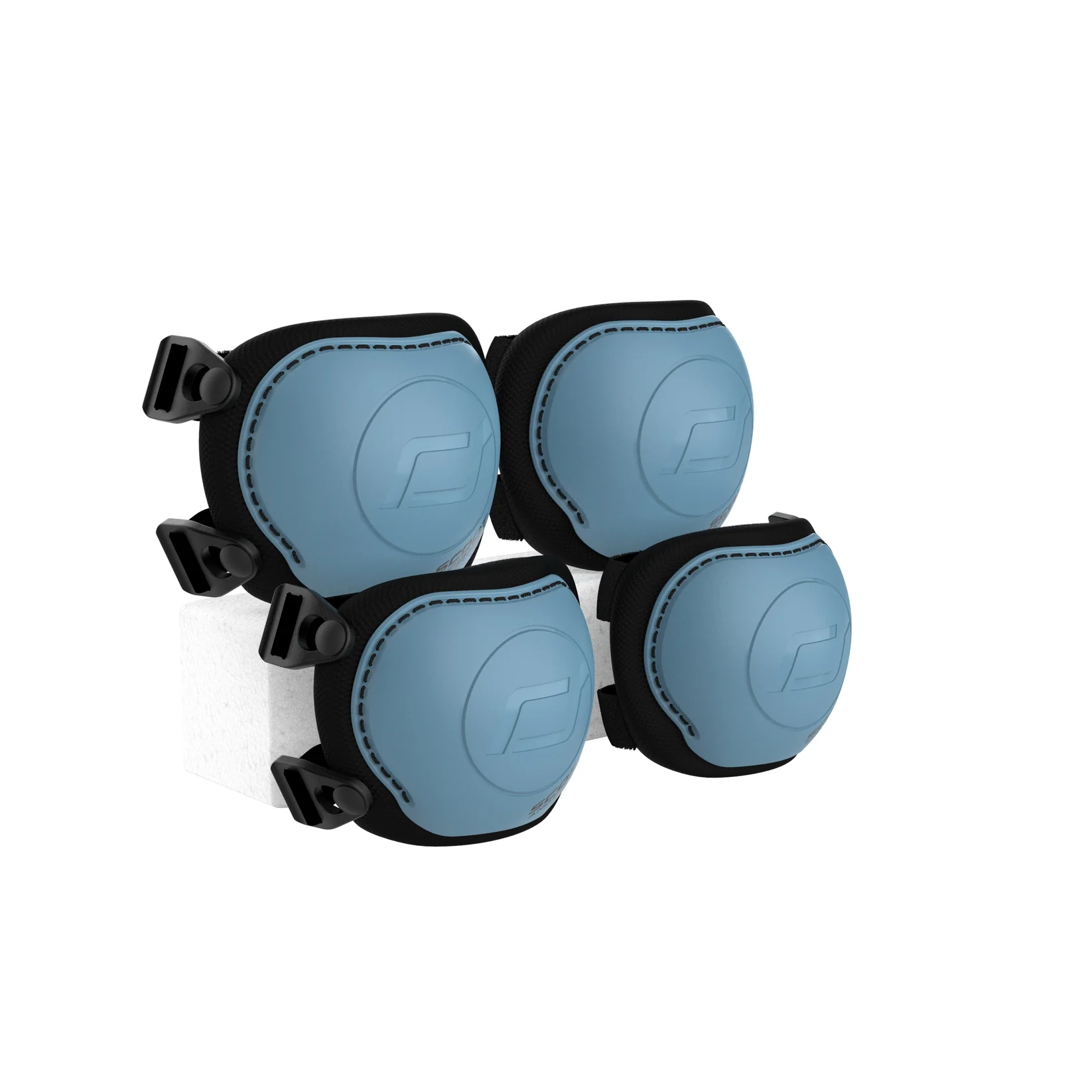 Scoot & Ride Beskyttelsessett XS - steel