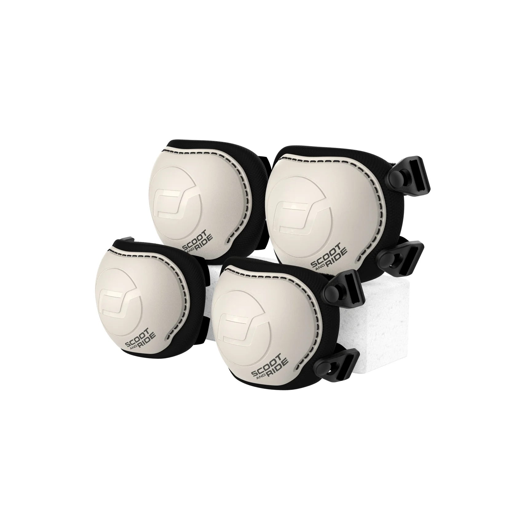 Scoot & Ride Beskyttelsessett XS - ash