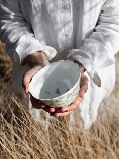 Slåpeblom Bolle 14cm Grønn - Wik & Walsøe