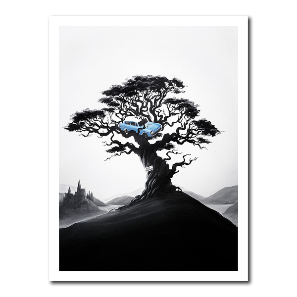 No Parking - Kunsttrykk