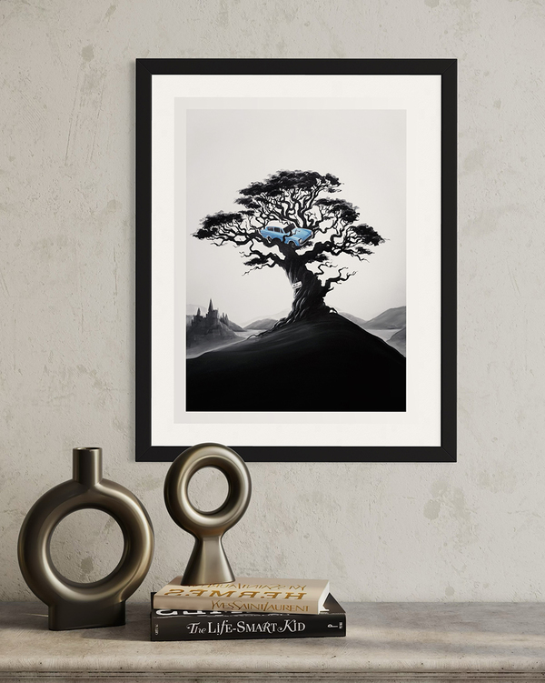 No Parking - Kunsttrykk