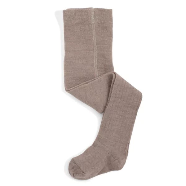 Lillelam ullstrømpebukse, Beige