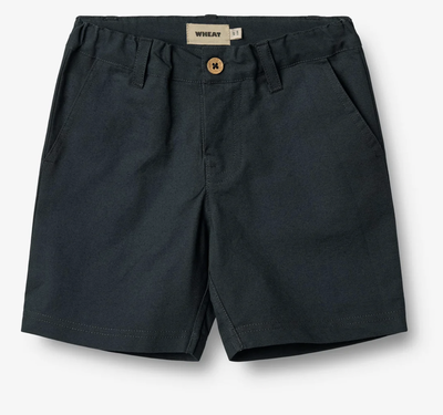 Chino shorts Mogens Navy - Wheat