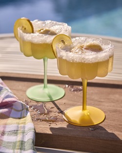 Lillie Cocktail & Dessertglass Gul - Affari of Sweden