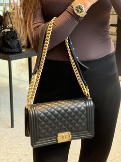 Chanel Boy Bag  Svart - Chanel