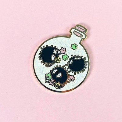 SootPotion - Pin Sot-svart - NorthernSpells