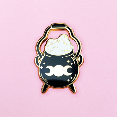 Witchy Cauldron - pin Sort - NorthernSpells