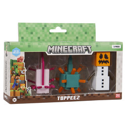 Minecraft 3D Toppeez 3-pk Toppeez type 1 - Minecraft