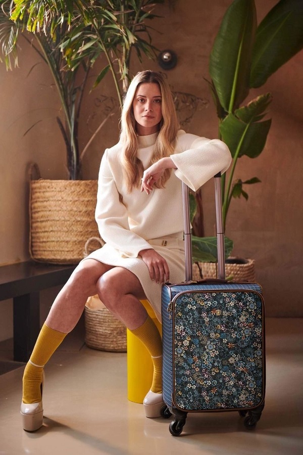 PIP Trolley Tutti I Fiori Blue