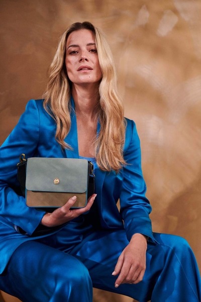 PIP Fenna Cross Body Small Bag Blue Blå - Pip Studio