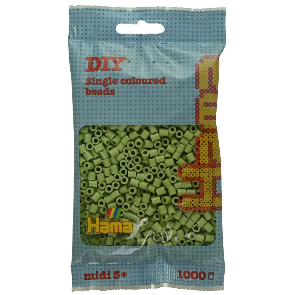 Hama Midi Beads 1000 pcs Matcha  207-110 207-110 - hama