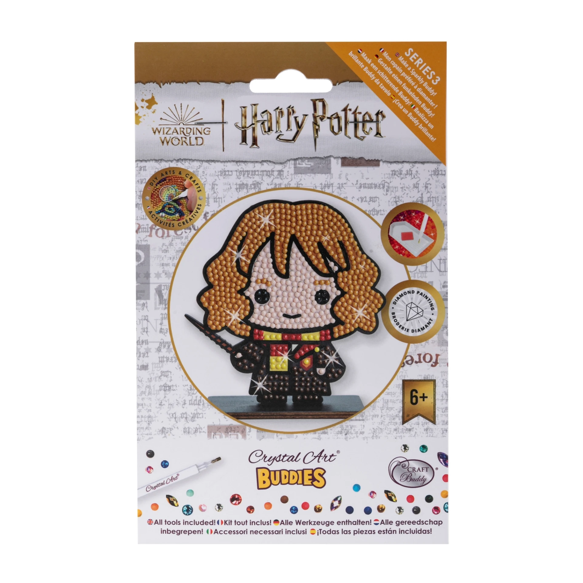 Crystal Art Hermione Granger (Harry Potter)  - diamantperling Hermione Granger - Hobby