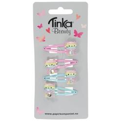 HÅRKLIPS 4 STK KATTUNGE BLÅ TINKA BEAUTY 4 STK KATTUNGE BLÅ - Tinka