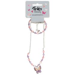 HALSKJEDE M/ARMBÅND SOMMERFUGL TINKA BEAUTY SOMMARFUGL - Tinka