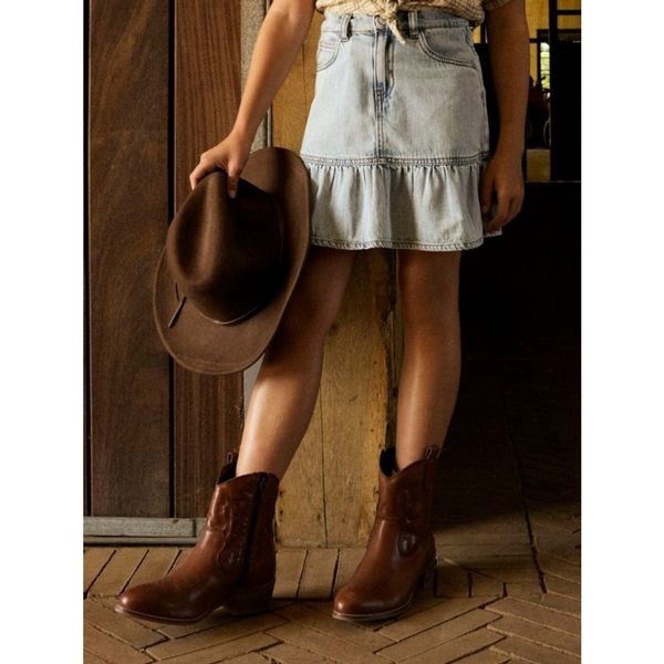 NKFNYNNE SHORT DNM SKIRT 