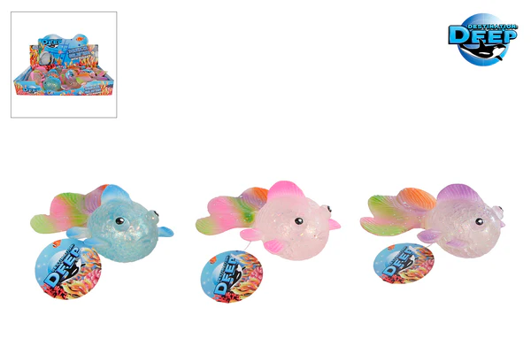 Squeeze Goldfish With Sugar overraskelse hvilken farge du får - Fidget Toys