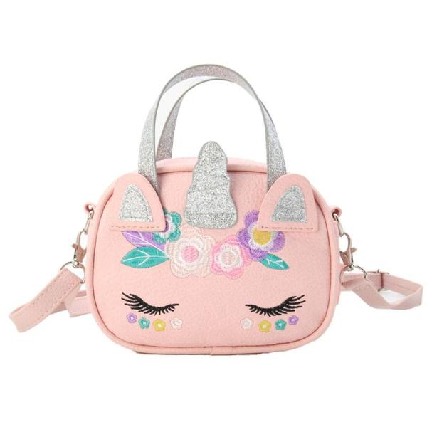 VESKE UNICORN ROSA M/HÅNDTAK TINKA PRETTY PURSE