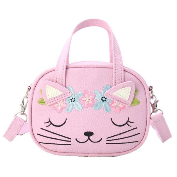 VESKE KATT ROSA M/HÅNDTAK TINKA PRETTY PURSE