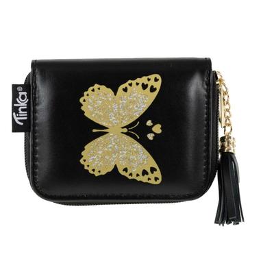 LOMMEBOK SORT M/SOMMERFUGL SORT M/SOMMERFUGL - Tinka