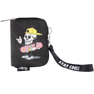 LOMMEBOK SKJELETT M/SKATEBOARD TINKA SKJELETT - Tinka
