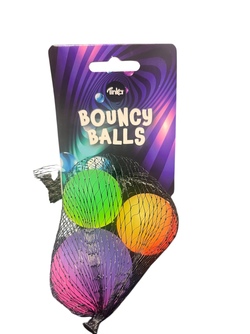 SPRETTBALL  TINKA BOUNCY BALLS Fargerik 3 Stk - Tinka