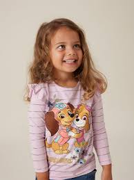 NMFJULIA PAW PATROL LS TOP Windsome Orchid - Name It