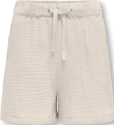 KOGTHYRA LIFE STRING SHORTS  WVN BIRCH - Kids Only 