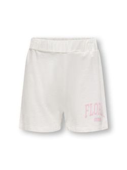 KOGANABELL LIFE PRINTED SHORTS UB SWEAT Cloud Dancer - Kids Only 