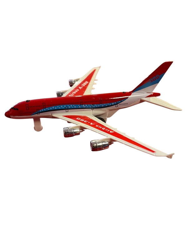 Jagerfly i metall 20 cm med lys og lyd