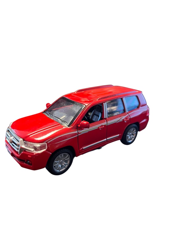 Jeep i Metall med Lyd og Lys. 