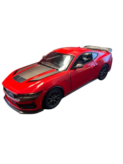 Kinsmart Ford Mustang Dark Horse Rød - Leiker