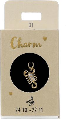 Express Yourself Anheng til øreringer (Nickel free tested) - Scorpio Charm Scorpio - Depesche
