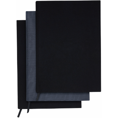 Elastisk bokbind 3 pk, Black