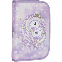 Ettlags pennal med innhold, Unicorn Princess Purple Unicorn Princess Purple - Beckmann