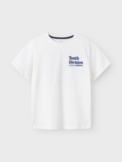 NKMLAWSON SS REGULAR TOP BRIGHT WHITE - Name It