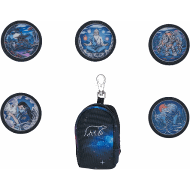 Mini-sekk med buttons, Ninja Elements