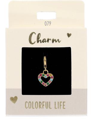 Express Yourself Anheng (Nickel free tested) - Gold Colorful life Gold colorful life - Depesche