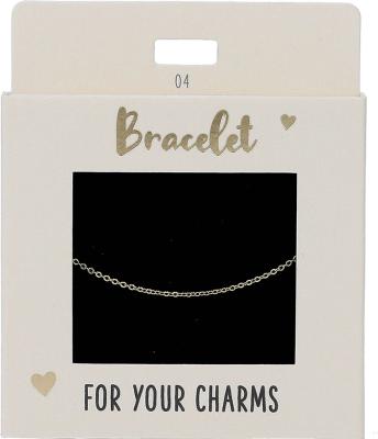 Express Yourself Armbånd (Nickel free tested) - gold for your charms 04