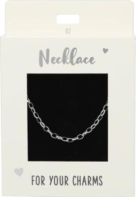 Express Yourself Halskjede til anheng (Nickel free tested) - silver for your charms 02