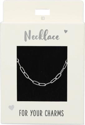 Express Yourself Halskjede til anheng (Nickel free tested) - silver for your charms 03
