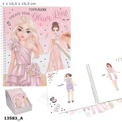 TOPModel Dress Me Up Aktivitetsbok GLAM LOOK Rosa - Top Model