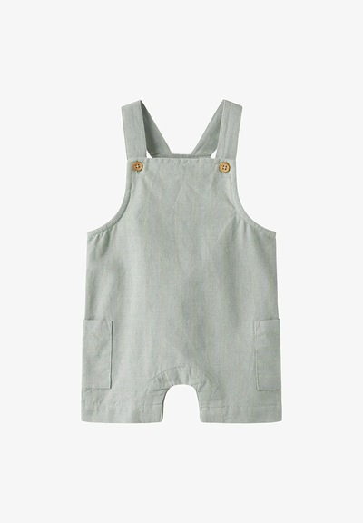 Name It Halom Short Overall Slate - Name It