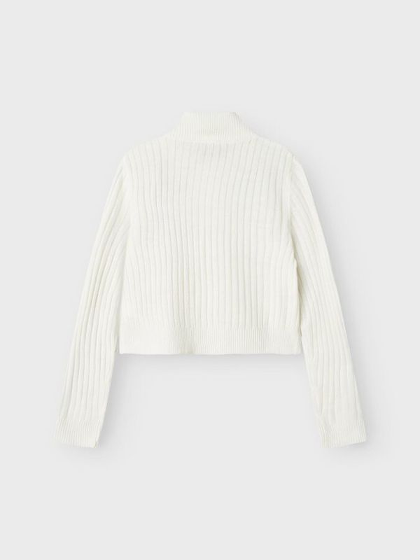 NKFHABOUR LS SHORT KNIT CARDIGAN